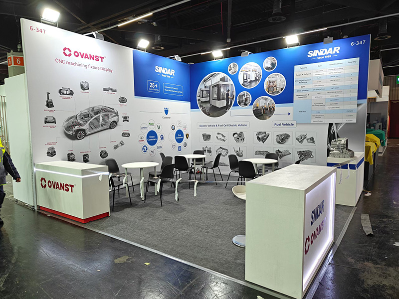 宁波北仑欧凡斯特精密机械有限公司精彩亮相德国国际压铸展,展现工装夹具领域中国“智”造实力